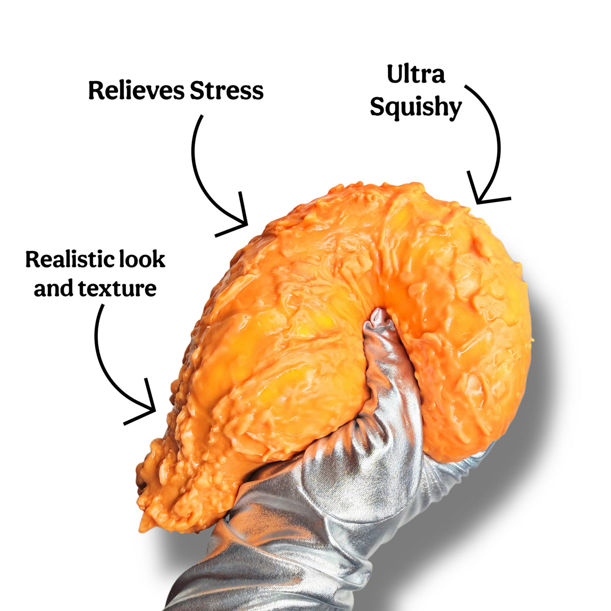 Jumbo Chicken Leg Realistic Squishy