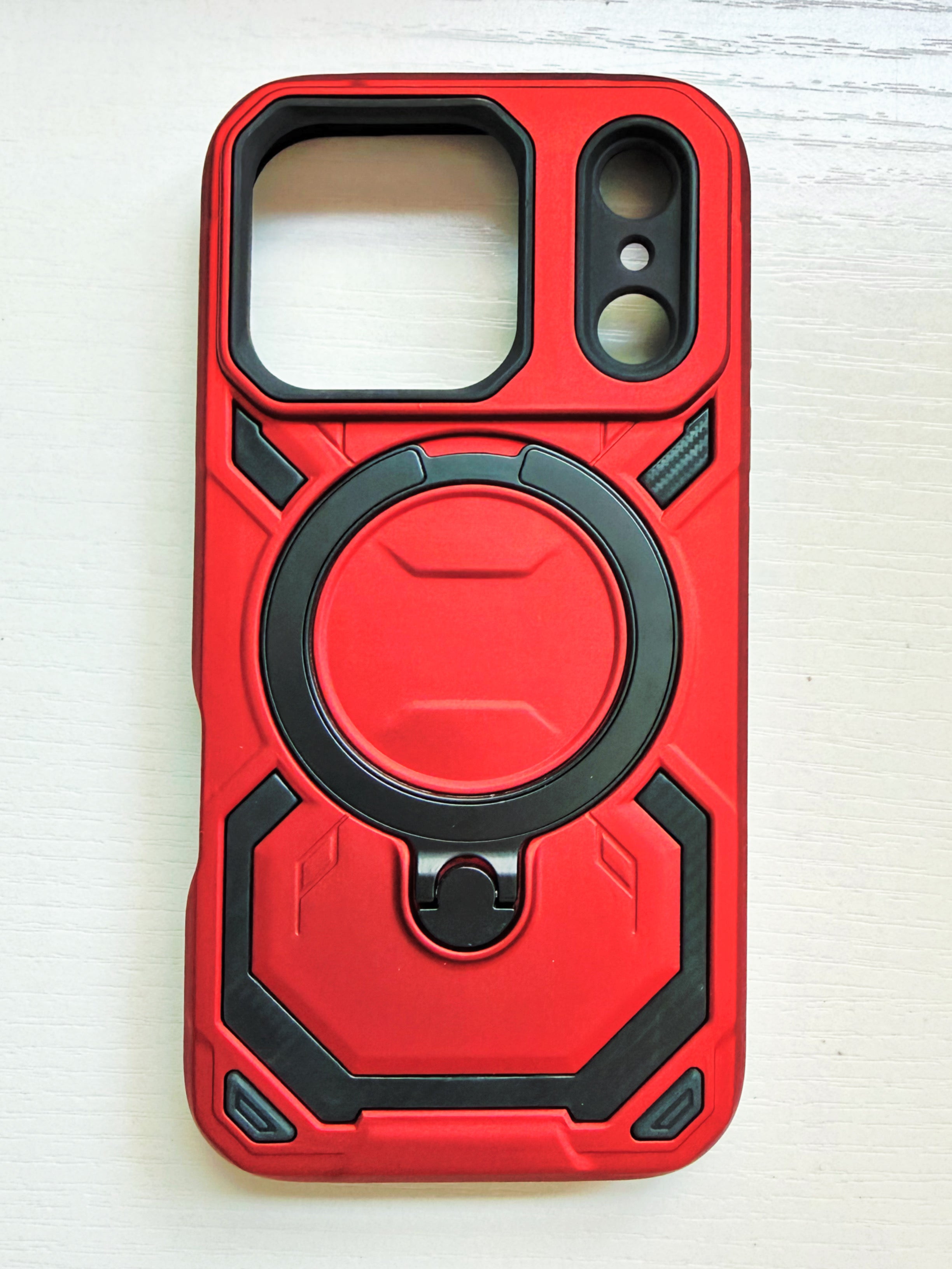 iPhone 17 Pro/Pro Max MagSafe Phone Case with Ring Kickstand