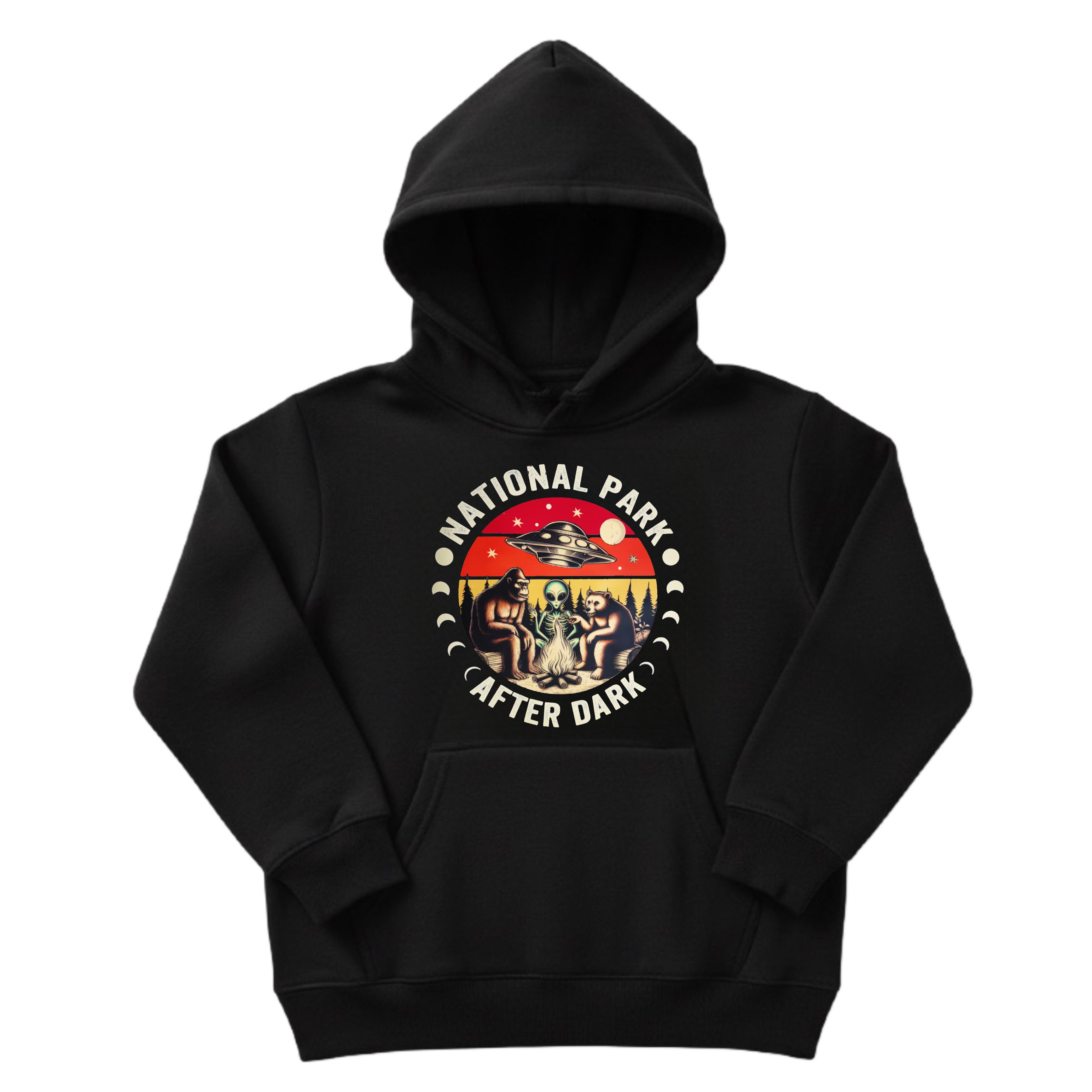 After Dark Encounters- Alien National Park Adult Hoodie