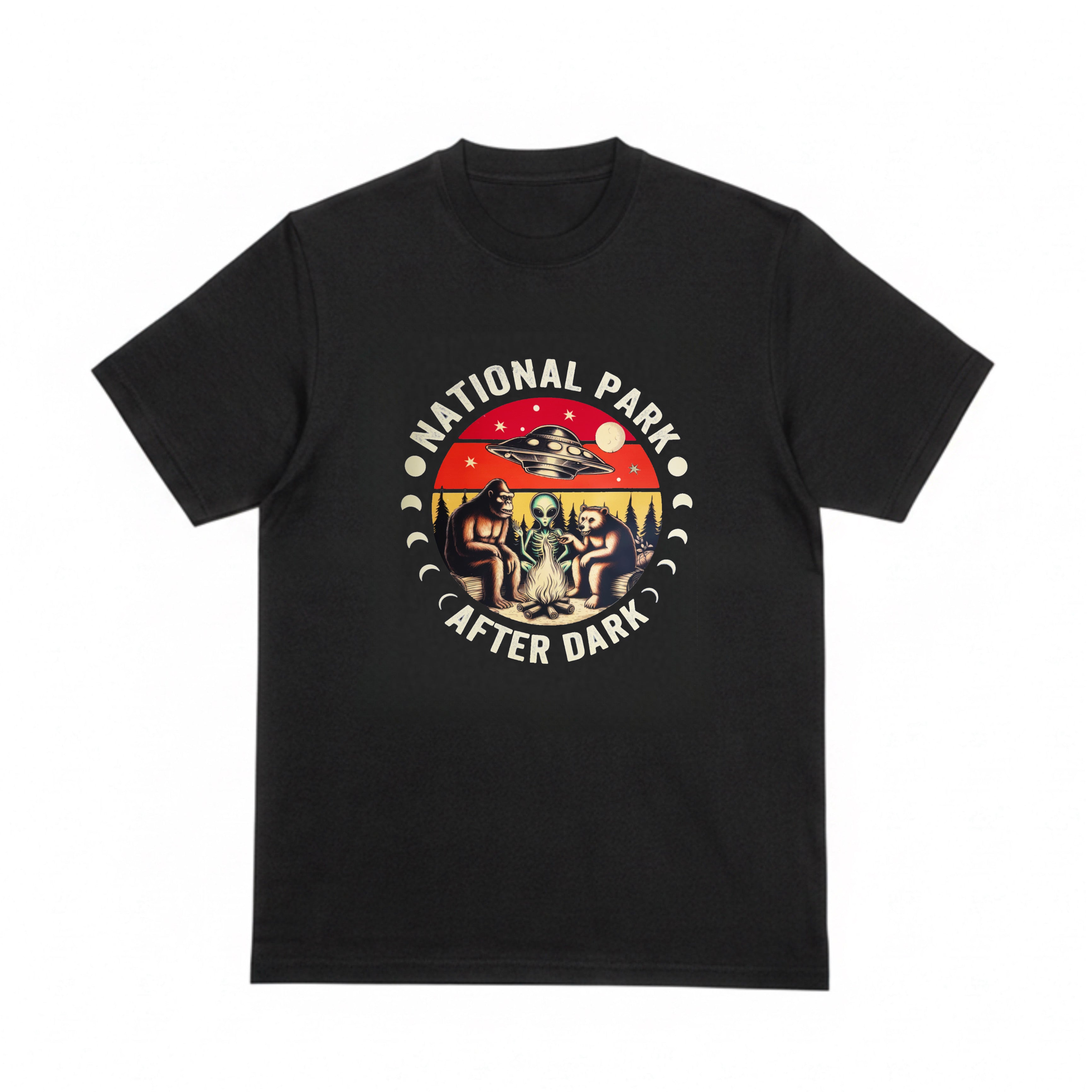 After Dark Encounters - Alien National Park Adult T- Shirt