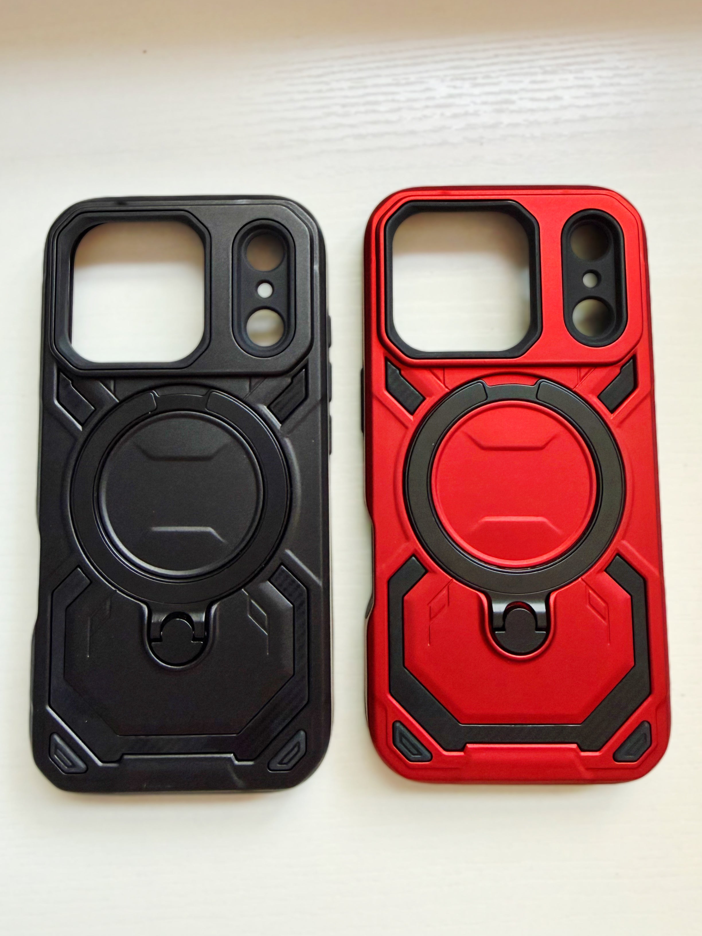 iPhone 17 Pro/Pro Max MagSafe Phone Case with Ring Kickstand