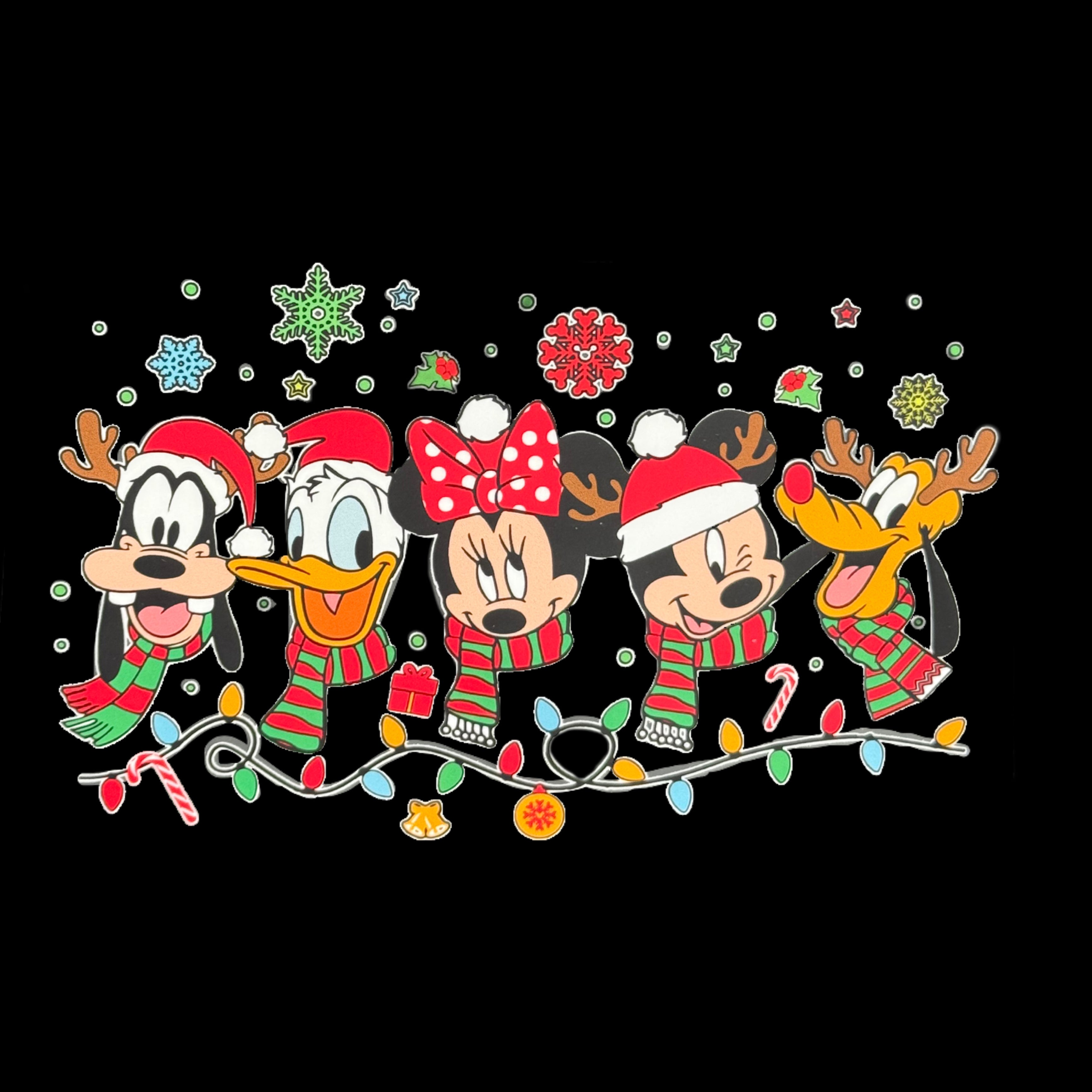 Kids Cartoon Character Christmas T-Shirt