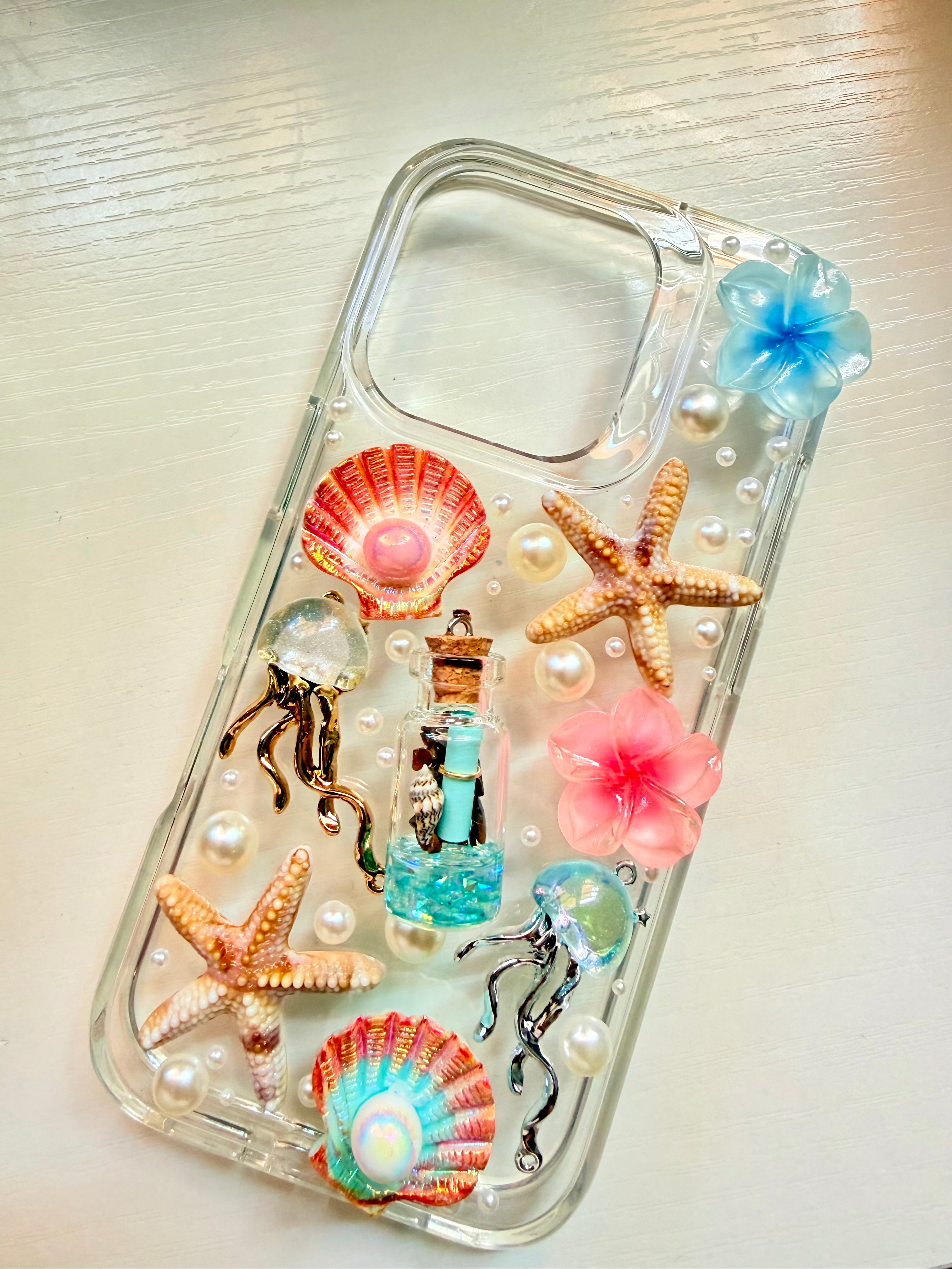 iPhone Seashell Summer Case iPhone 16 Pro and iPhone 17 Pro/ 17 Pro Max