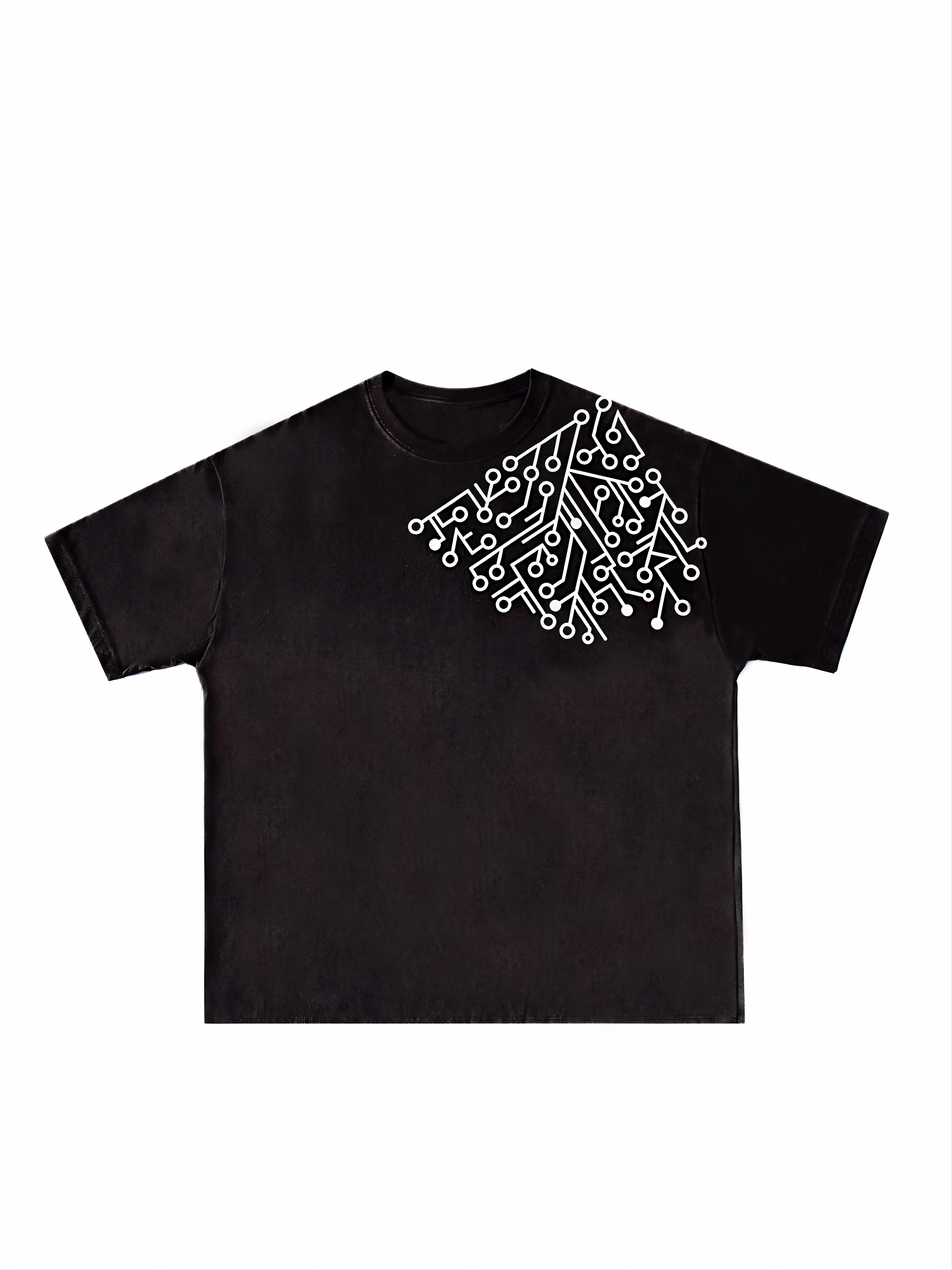 Reflective Tech Pattern T-Shirt
