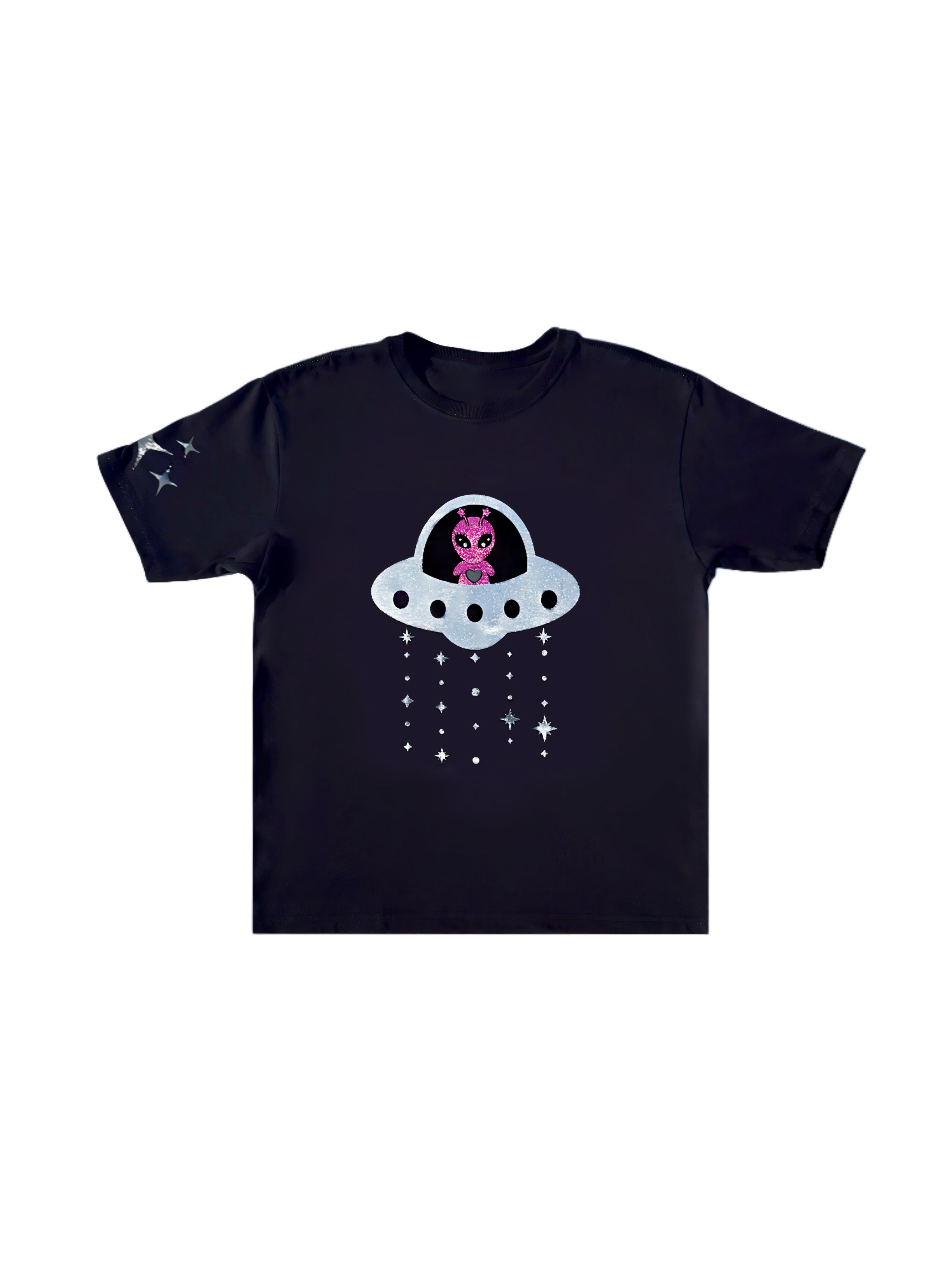 Kids Space Alien Girley T-Shirt