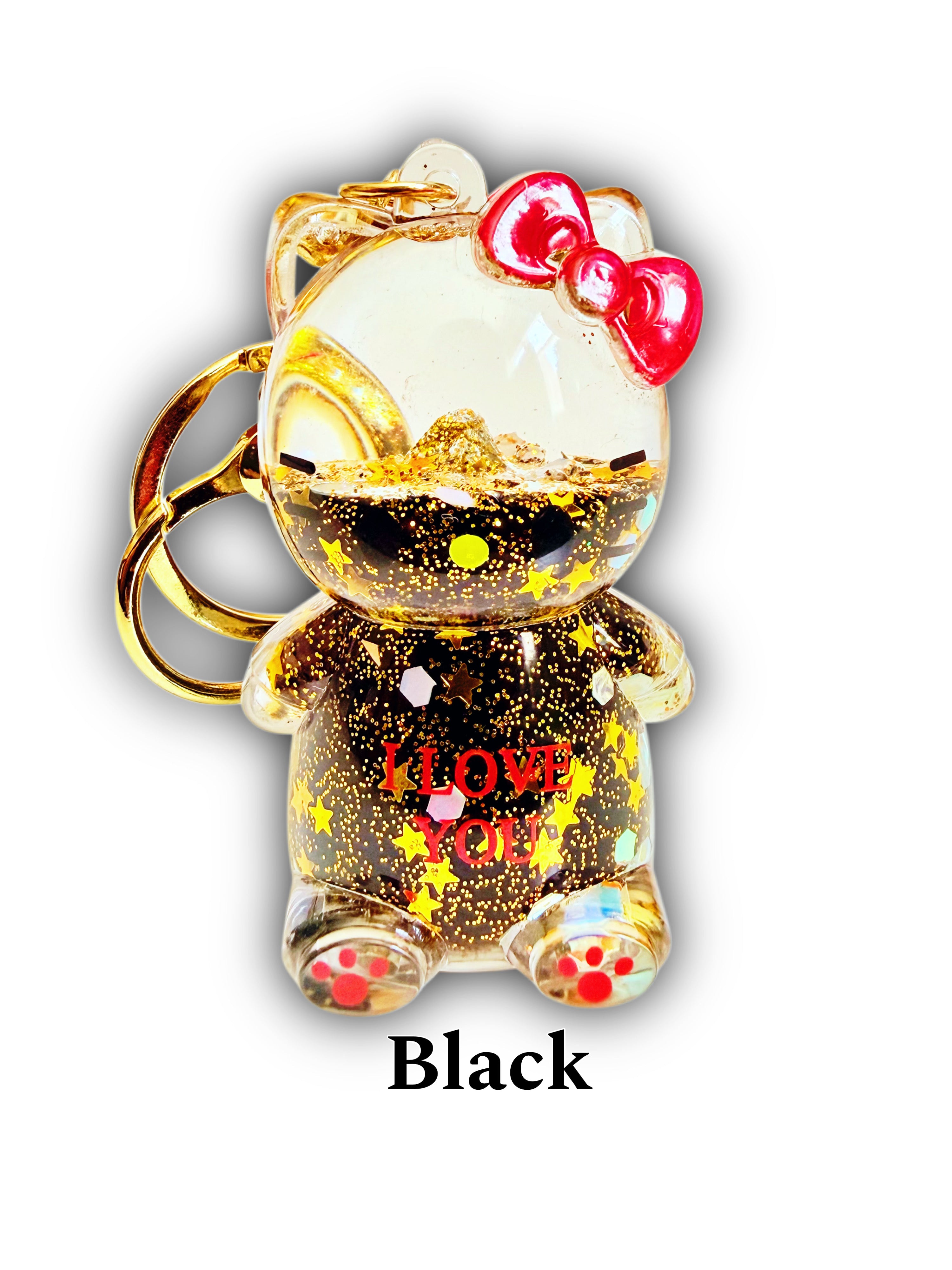 Cat water Keychain