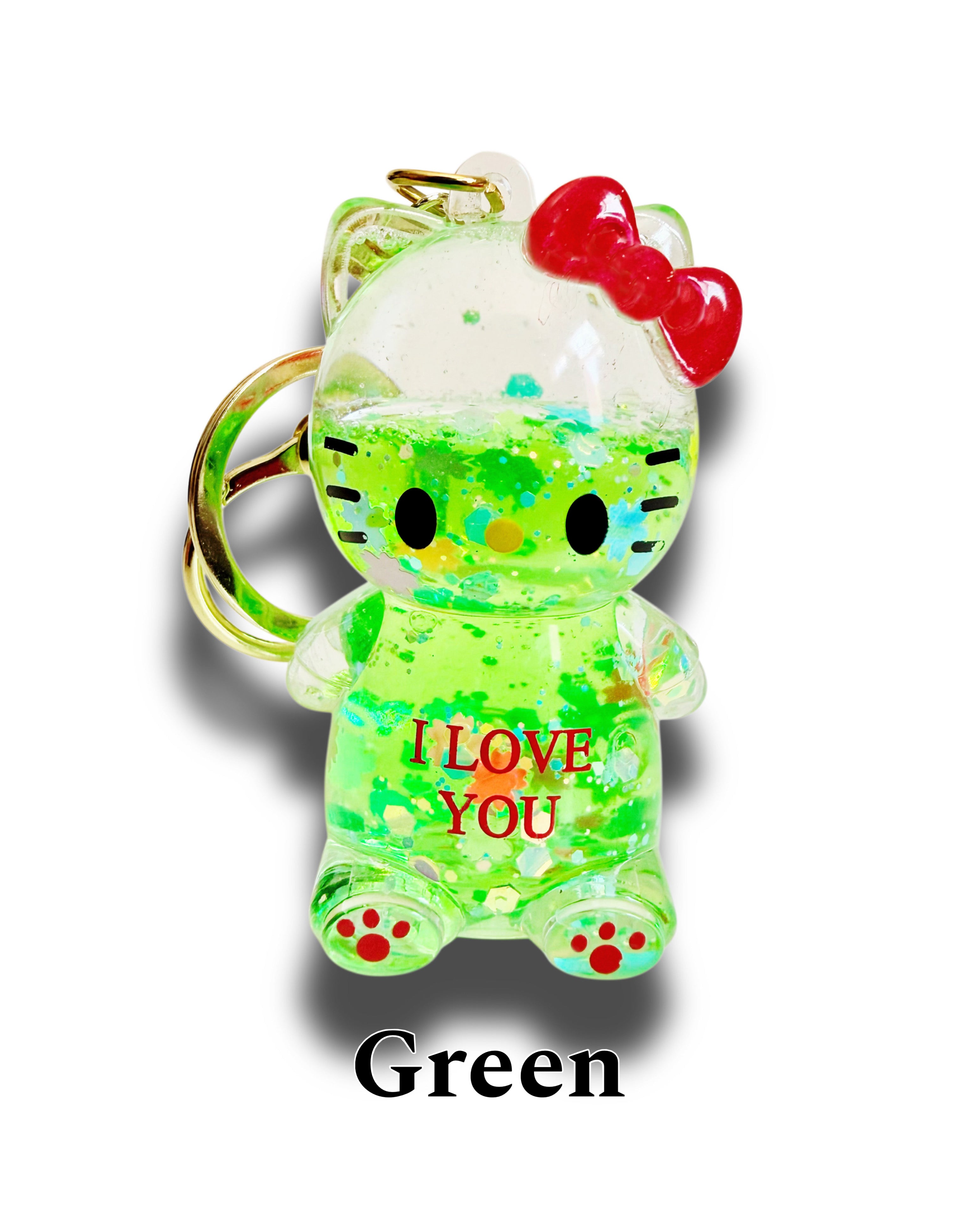 Cat water Keychain