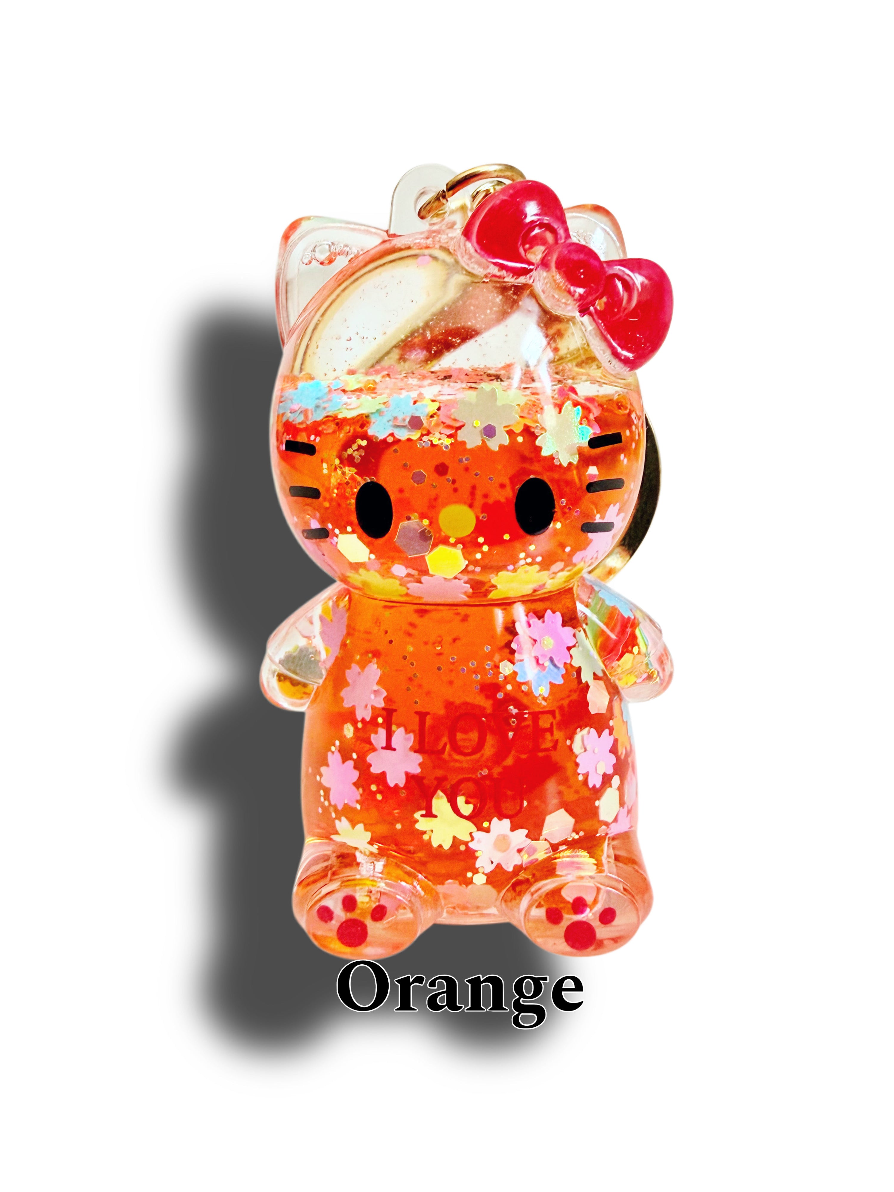 Cat water Keychain