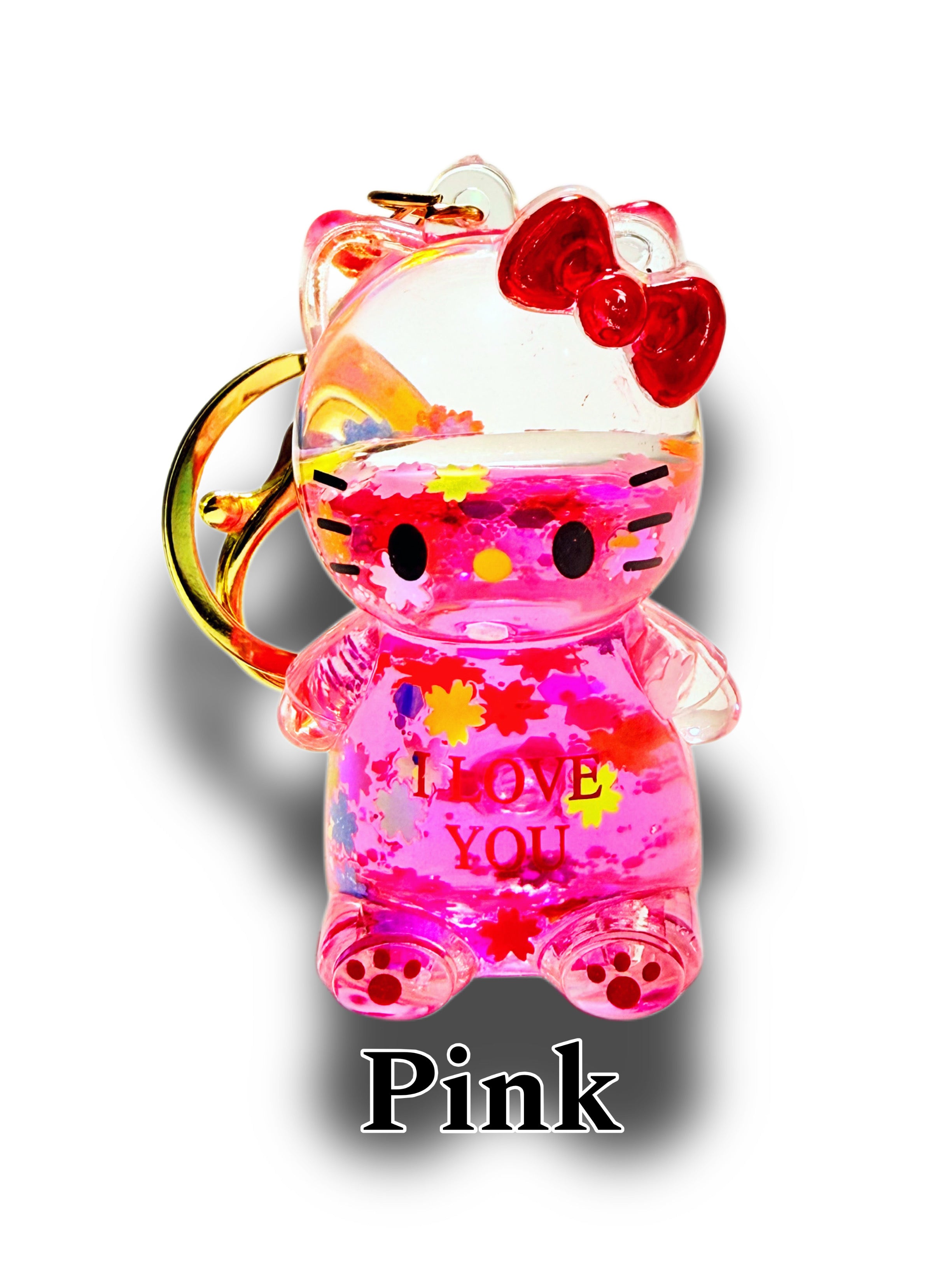 Cat water Keychain