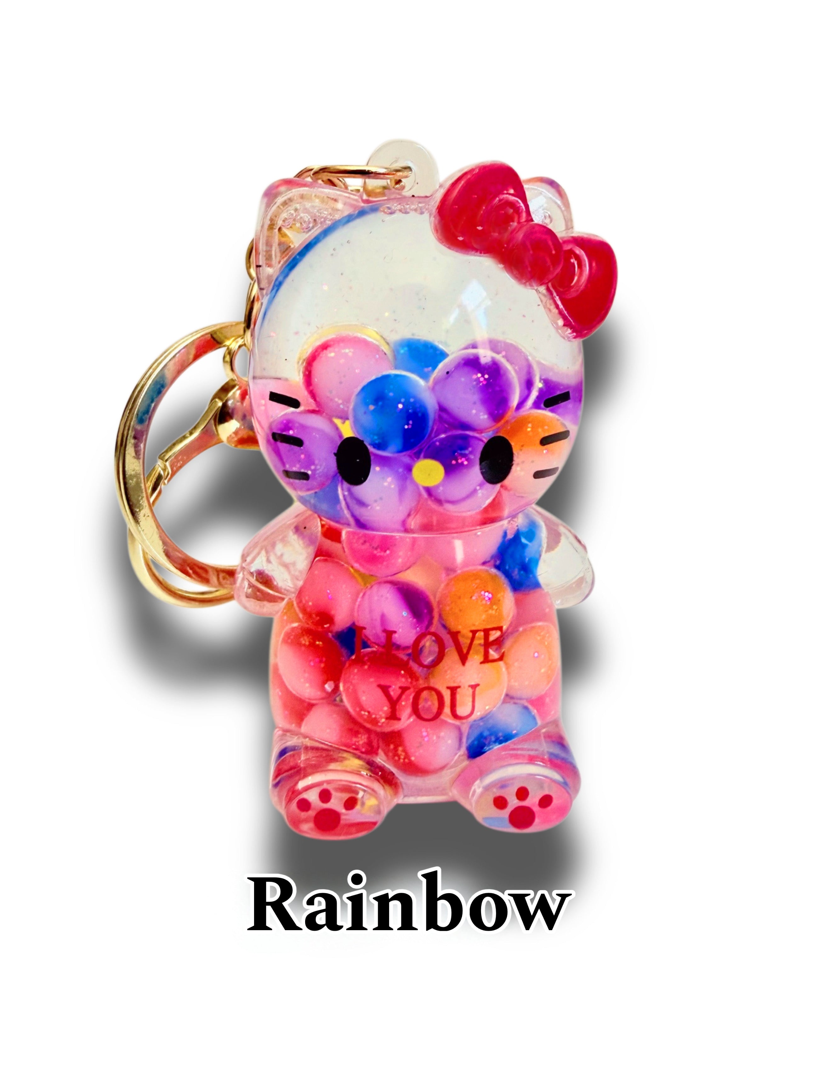 Cat water Keychain