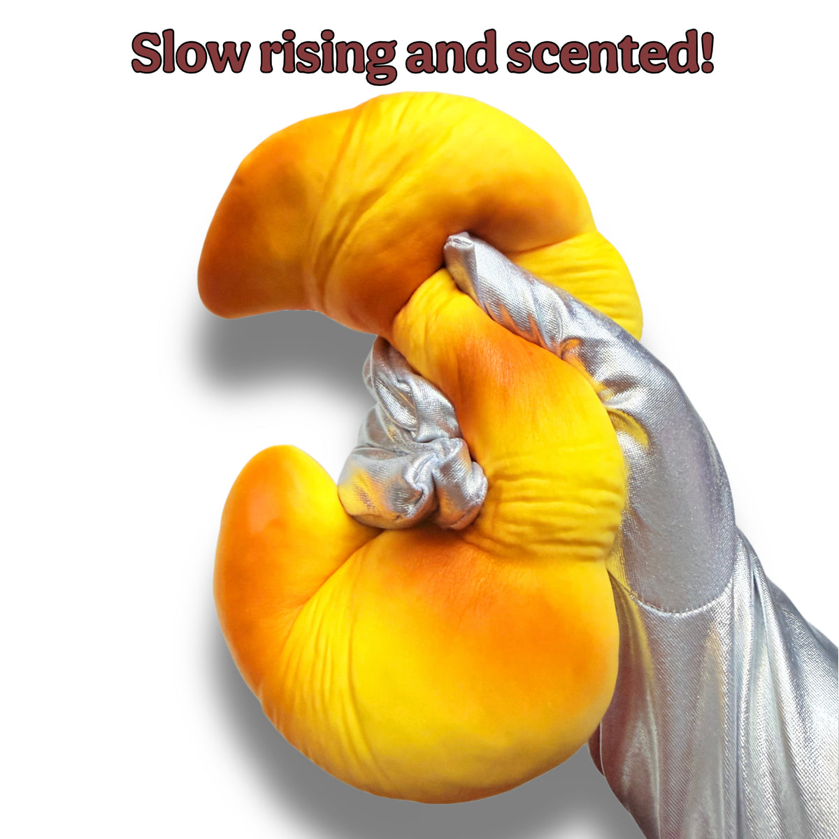 Croissant Squishy Jumbo scented realistic bread
