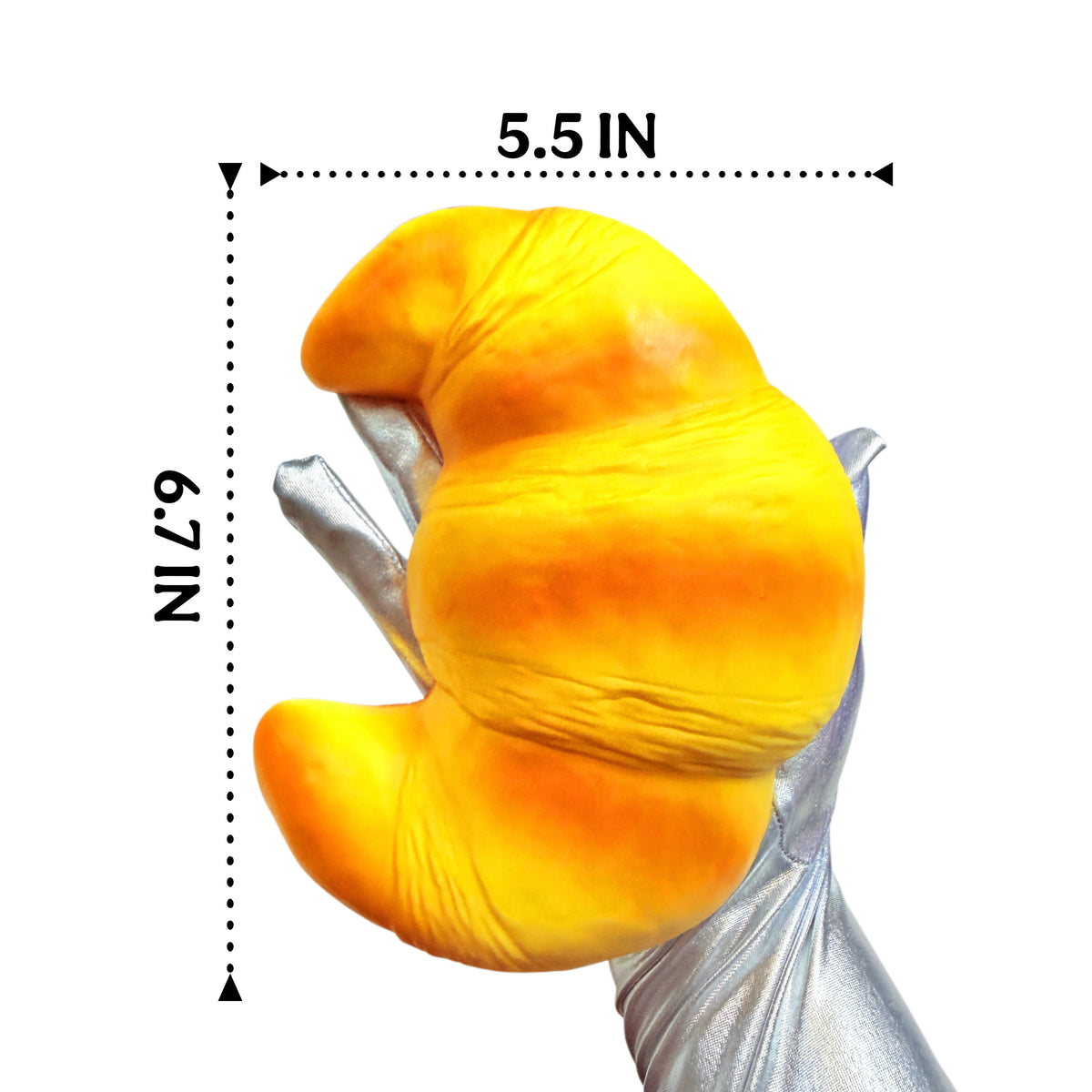 Croissant Squishy Jumbo scented realistic bread