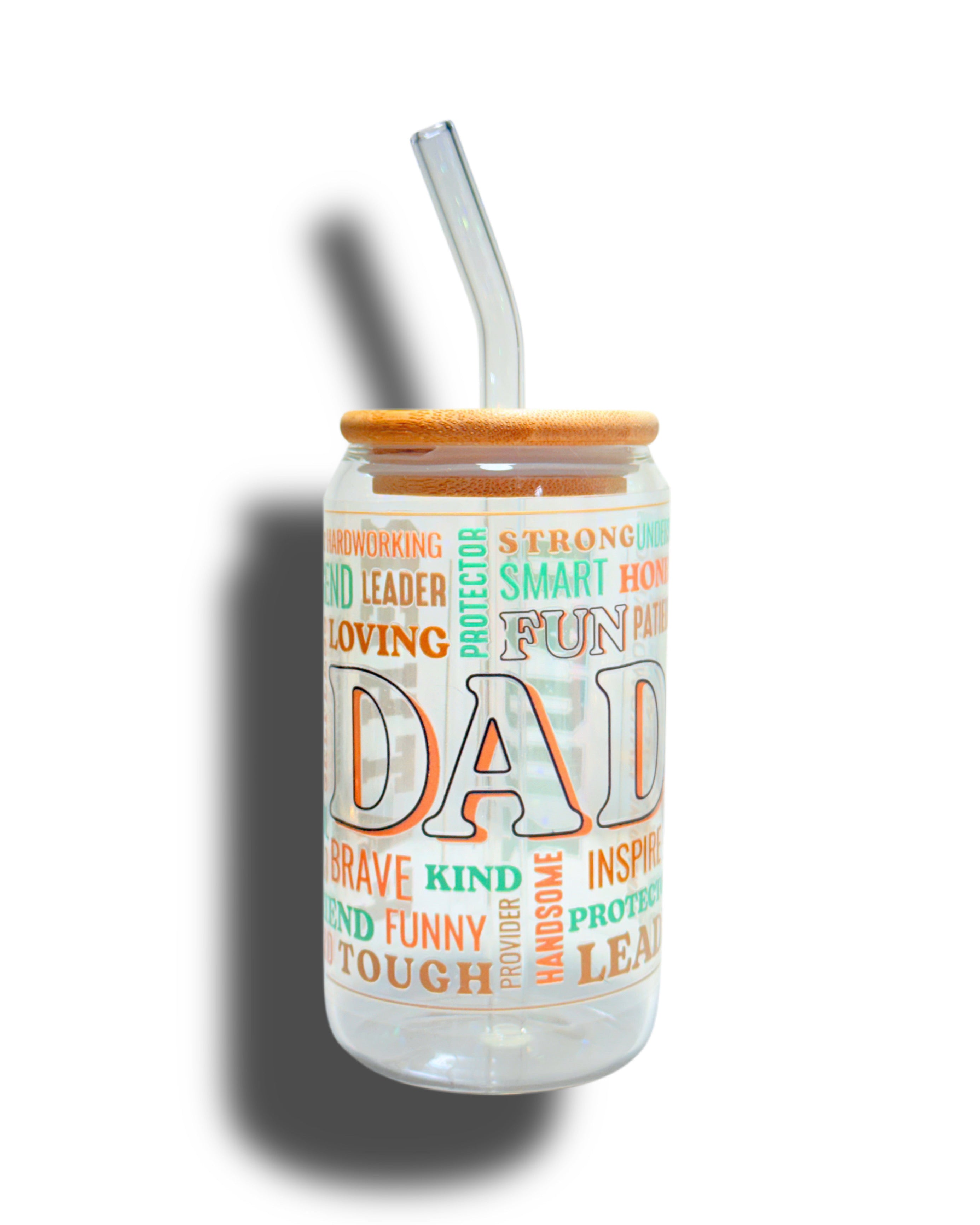 DAD Glass Cup 16oz