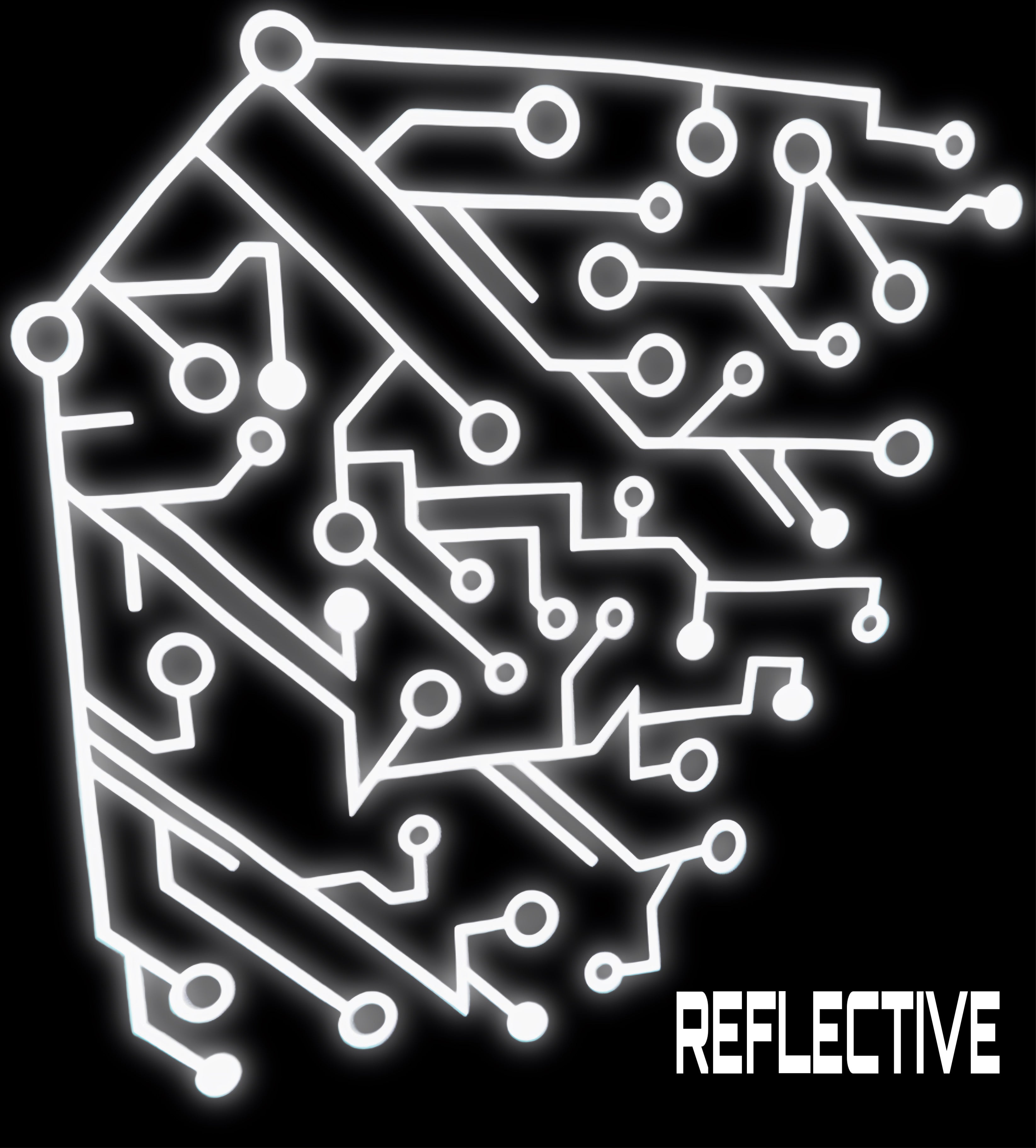 Reflective Tech Pattern T-Shirt